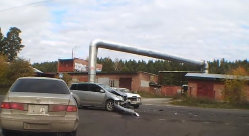 Авария в Северске 5 октября 2012
