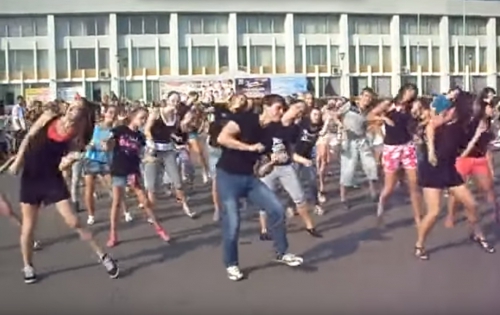 Флэшмоб в Северске