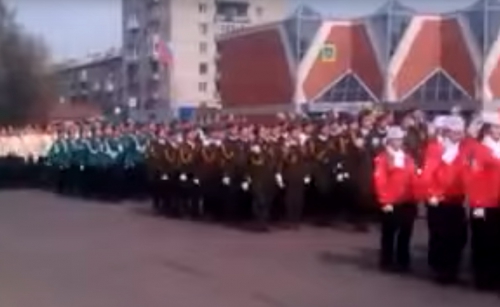 Парад 2015 г Северск