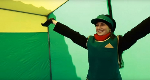 Флешмоб ЛАМА в Томске