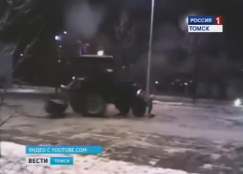 В Томске живут самые суровые трактористы