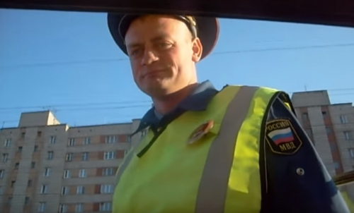 Томский инспектор ГИБДД Дмитрий Петрович